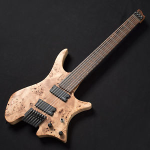 strandberg Sweden Custom Shop Boden 7 (Burl Top Ziricote Lundgren M6C) New