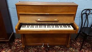 Small, reconditioned, walnut, overstrung piano. Nationwide delivery.
