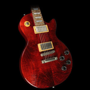 Used 2015 Gibson Les Paul Studio Electric Guitar Wine Red