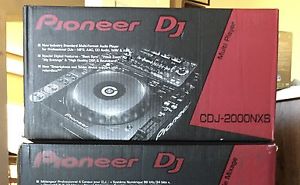 Pioneer CDJ-2000NXS Nexus Pro DJ Multi Player MP3 CD USB Wi-Fi Turntable NIB