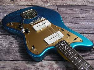 NEW! Shelton Electric Instruments GalaxyFlite Vintage Offset AquaMarine Mastery
