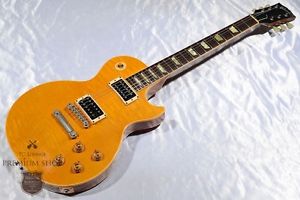 Gibson 1997 Les Paul Classic Plus/Translucent Amber Used Guitar F/Shipping #Rg95