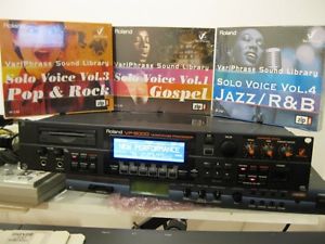 VP 9000 Roland + 5 Variphrase + usb zip drive + cd roland VP900 and more..