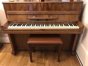 Schreiber Piano With Stool