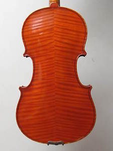Stunning Antique Italian Labeled Full Size Violin  **  Sound Sample  **