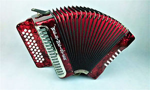 Akkordeon Harmonika Weltmeister Wiener 571 /12 Bass ( siehe Artikelbeschreibung)