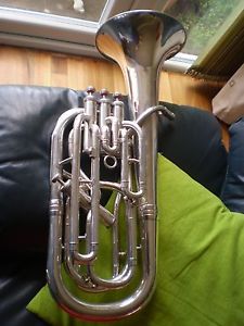 Baritone Horn Silver plated Yamaha 4 VALVE YBH 621