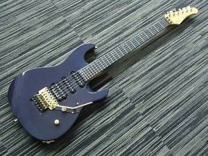 K.Nyui Custom Guitars Floyd Rose Type with Hard Case E-Guitar Free Shipping