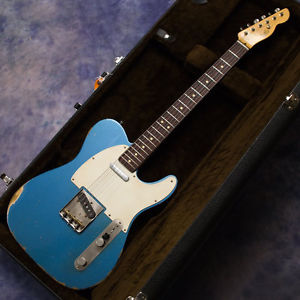 LSL INSTRUMENTS T-Bone Rose (Lake Placid Blue) Heavy Aged New  w/ Hard case