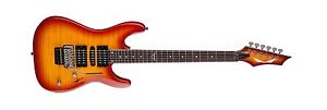 Dean Guitars Custom 380 Floyd - Trans Amberburst Electric Guitar