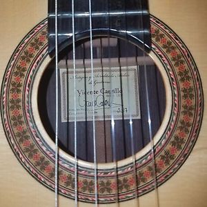 Vicente Carrillo Flamenco Guitar Alegrias Negra 2017