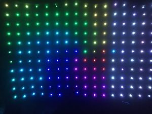 2 Chauvet MOTIONDRAPE LED Awesome DJ back drop Motion Drape (WATCH VIDEO!)