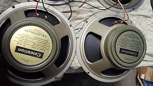 Vintage Celestion G 12 M Greenback Speakers Set of (4) T1511