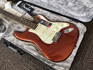 Fender USA American Elite Stratocaster Autumn Blaze Metallic with Orig Hard Case