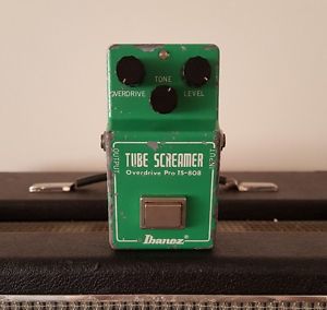 Vintage 1980 Ibanez ® TS808 Tube Screamer Original Overdrive Guitar Pedal JRC