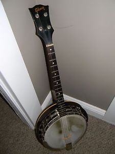 c.1960 Gibson Mastertone TB-100 Tenor Banjo w/ sunburst resonator