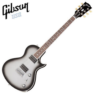 Gibson Nighthawk Studio Mahogany CoilTap Burstbucker Silverburst Electric Guitar