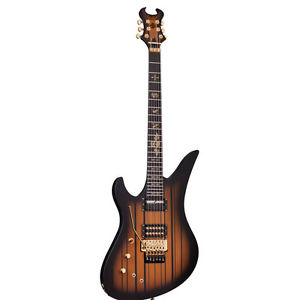 Schecter Synyster Custom-S LH Satin Gold Burst SGB B-Stock Left-Handed Guitar