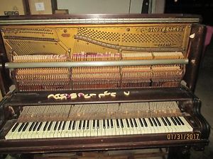 1901 STORY & CLARK PIANOS MUST SEE ALL ORIGINAL MEMPHIS TENNESSEE WOW !!!!!!!!!