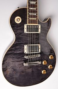 2006 Gibson Les Paul Standard PLUS Charcoal Burst ~~MINT~~ Trans Black Flame Top