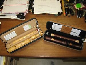 KUENG KUNG NEW MODEL 2414 BAROQUE STAINED BOXWOOD ALTO RECORDER IMPRESSIVE!