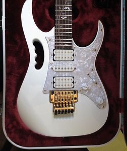Ibanez JEM7 Steve Vai Signature Electric Guitar White Original Hardcase