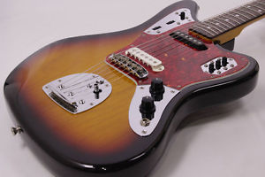 Fender, JG66 MOD 3-Tone Sunburst, 1997-2000, Very Good Condition, Soft Case