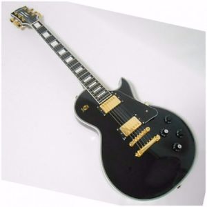 Excellent! ESP Japan -Edwards- Les Paul Custom Guitar E-LP-130CD Black Duncan