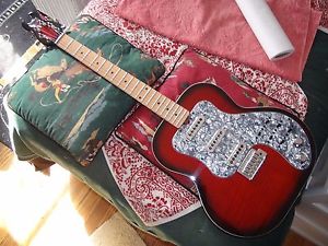 Burns USA Steer "S" Prototype "Brian May" Red Special Electric Guitar Case Paper