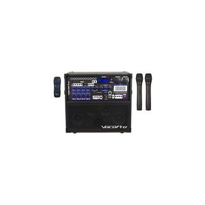 Vocopro HEROREC3 Marathon 120w 4 Ch Port Pa W/ 2 Vhf Mics
