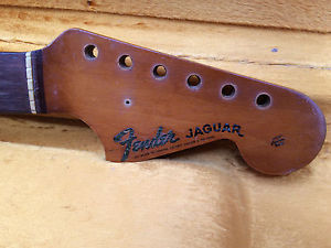 1965 Vintage Fender Jaguar Guitar Neck B Profile