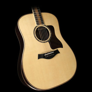 Taylor 810e Deluxe Dreadnought Acoustic/Electric Guitar Natural