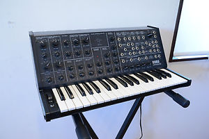 Korg MS-20 vintage analog monosynths late model w/ patch cables original working
