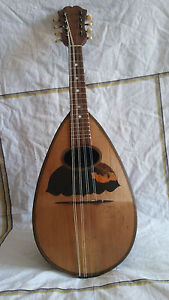 mandolino G. Puglisi Reale vintage mandolin, 曼多林 , แมนโดลิน, napoli catania