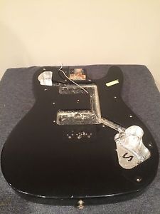 1978 Vintage Fender Telecaster Deluxe All Original Body-Black