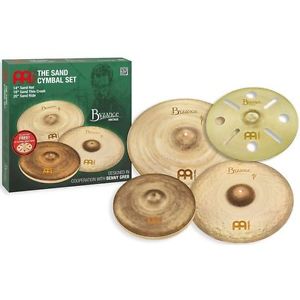 Meinl Byzance Vintage Benny Greb Sand Cymbal Set w/ Free 16" Trash Crash