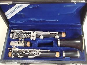 USED Bb Professional WOOD Clarinet Instrument BUFFET Crampon RC SERVICED