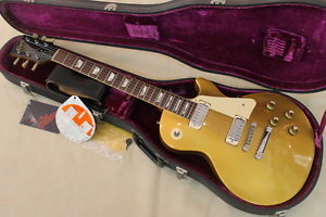 Gibson Les Paul Deluxe 1970's Vintage Gold Made in USA E-Guitar Free Shipping