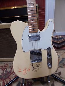 Vintage, Historic Relic, Fender Telecaster - Signed by Peter Buck & Duff McKagan