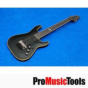Schecter Blackjack ATX C-7 FR ABSN Aged Black Satin *NEW black jack C7 Blackouts