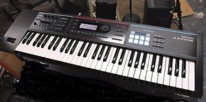 Roland JUNO-DS61 61-key Synthesizer Keyboard Portable USED, Sampler USB Synth