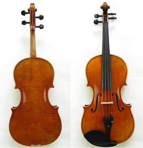 Master Viola 15.5'' Size Deep&Loud Sound Slightly Antiqued Oil Varnish