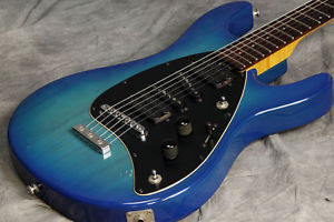 MUSIC MAN Steve Morse Signature Morse Blue Burst, Electric guitar, a1168