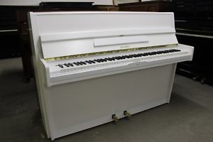 Euterpe Klavier, weiß matt, 3 Jahre Garantie, vom Klavierbaumeister