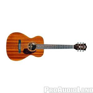 Guild M-120 Concert Acoustic Guitar RW Neck w/Case Natural