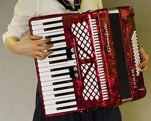 TOMBO dragonfly for accordion solo GT-60B Passion Red Pearl NEW JAPAN