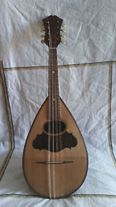 mandolino G. Puglisi Reale 1912 vintage mandolin, 曼多林 , แมนโดลิน, napoli catania