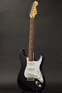 Fender Japan ST-STD Black Stratocaster 2014 Made in Japan Electric guitar
