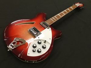 Rickenbacker 360 FG Semi Acoustic Type Red E-Guitar Free Shipping