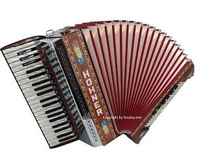 Akkordeon Hohner Alpina V Ahorn, Rarität, A Mano,3 Jahre Gewährleistung